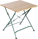 thumbnail of Dobra Mesa de jardín, metal - madera de robinia FSC, 70 x 70 x 73 cm, marrón - verde