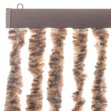 thumbnail of vidaXL Fliegenvorhang Beige und Dunkelbraun 56x185 cm Chenille