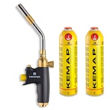 thumbnail of Chalumeau à gaz KIT 2 bouteilles Propane Soudobrasure Professionnelle KEMPER