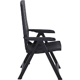 thumbnail of Zilveren opvouwbare fauteuil antraciet