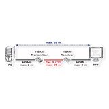 thumbnail of VALUE HDMI Verlängerung über Twisted Pair, 25m