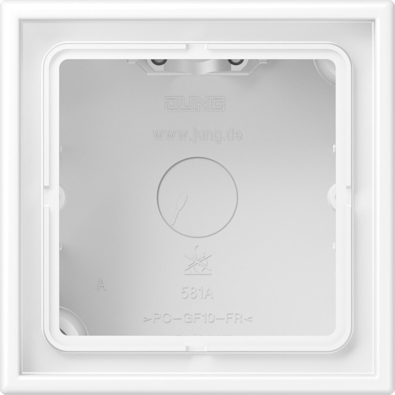 Jung Aufputz-Kappe LS 581 A WWM LS581AWWM