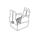 thumbnail of MONOUSO - Thermosbehälter Einweg "Bag in Box" 2.800ml (1 Stück)