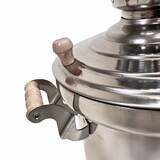 thumbnail of Turc Russe Inox Charbon de Bois Samowar 5Liter Samovar Thé Wasserkoche