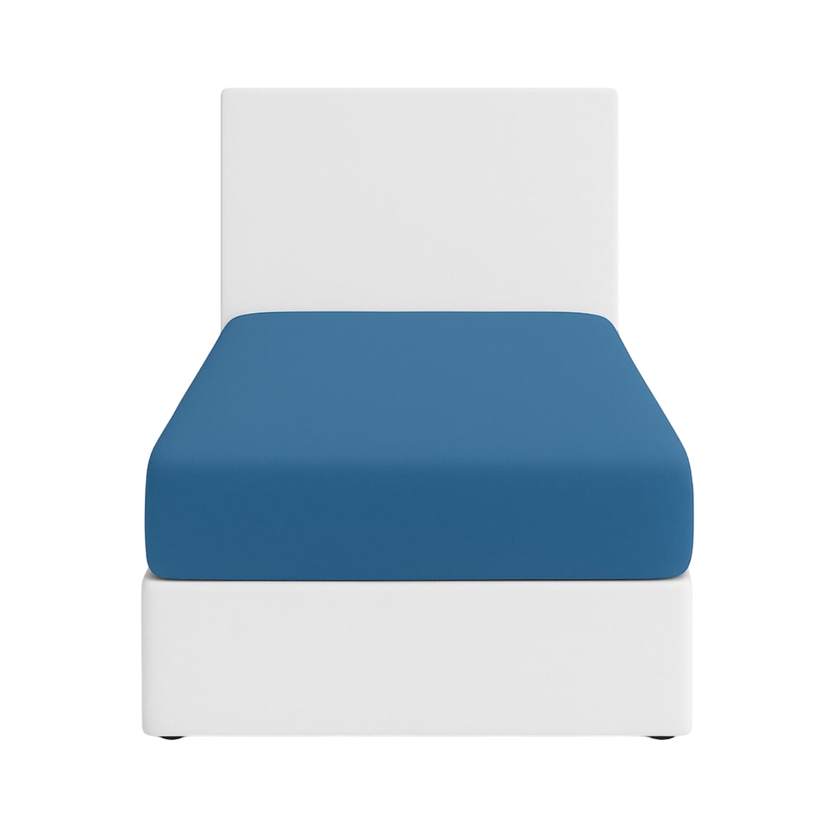 Benetton - Lençol de Baixo 100/200+30cm Azul Rainbow