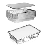 thumbnail of Barquette aluminium 900 cc + couvercle alu/carton par 100