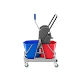 thumbnail of ulsonix Secchio lavapavimenti professionale con strizzatore - 2 secchi - 2 x 17 L