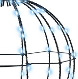 thumbnail of vidaXL Ball mit 192 LEDs 2 pcs Kaltweiß 40 cm Metall