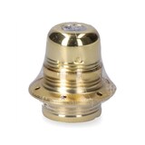 thumbnail of Portalámparas e27 metálico, 100 w 250 v, dorado, ø60 x 40 mm (retractilado)