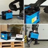 thumbnail of EBERTH Generador de corriente con inversor de 1000 vatios, generador de corriente de emergencia con motor de gasolina de 2 CV, 4 tiempos