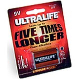 thumbnail of Ultralife u9vl-j-p 6lr61 pile 6lr61 9v lithium 1200 mah 9 v 1 pcs 9vlj