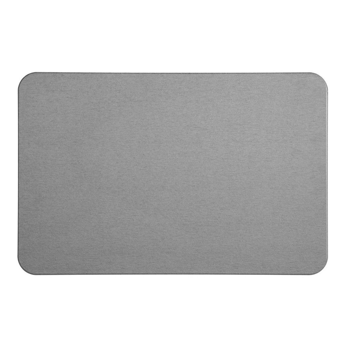 WellHome - Alfombra de diatomita gris con propiedades naturales, 39 x 60 cm