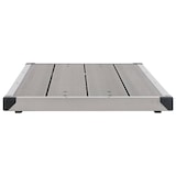 thumbnail of Helloshop26 - Piatto doccia da esterno piatto doccia da giardino piatto doccia da terrazza piscina acciaio inox WPC 110 x 62 cm 02_0001983