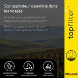 thumbnail of Lot de 4 packs de 4 sacs aspirateur 64870 pour Bosch et Siemens TopFilter Premium