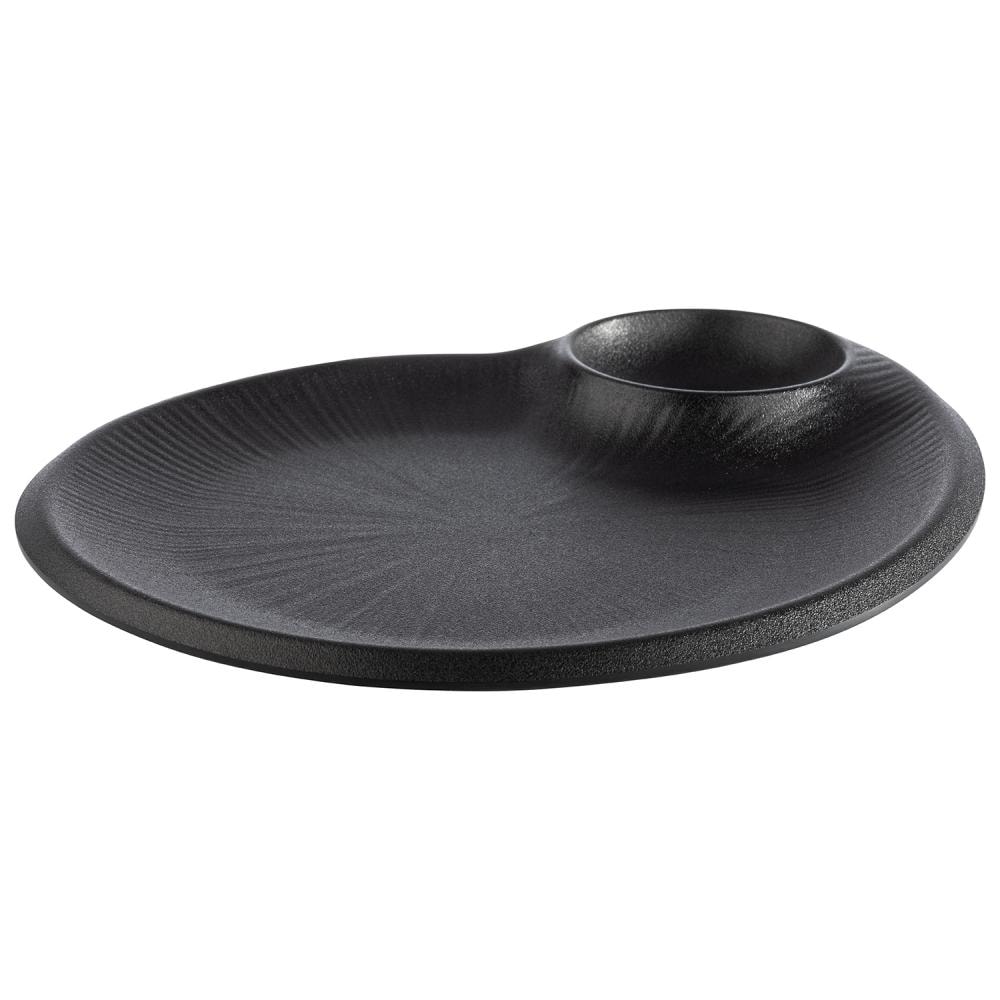 APS bord -NERO 30 x 25 cm, H: 2,5 cm