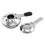 thumbnail of METRO Professional Contenedor de combustible, acero inoxidable, 9.5 x 15.5 x 4.5 cm, con tapa