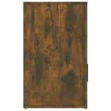 thumbnail of Décoshop26 - Table de chevet avec tiroir et compartiment avec porte 50 x 36 x 60 cm bois d'ingénierie marron DEC033663