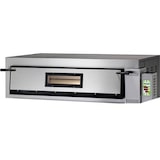 thumbnail of Forno pizza elettrico, 1 camera cottura da cm.72x72x14h, 2 termostati regolabili per suola e cielo, temperatura da +50° a +500°C, V.230/1 - mod.FMD4/M