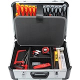 thumbnail of FAMEX 419-51 Profi Alu Werkzeugkoffer bestückt - PROFESSIONAL - mit Werkzeug Set - 275-tlg.