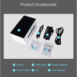 thumbnail of Mini Imprimante Thermique Rapide USB Bluetooth Pour Étiquettes Autocollantes YONIS