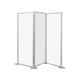 thumbnail of Cloison mobile "Multi" avec cadres alu - sans matériau en plaque - VKF Renzel