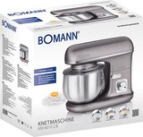 thumbnail of Bomann KM 6010 CB Robot Batidora Amasadora Repostería, 5 L, Velocidad Regulable Electrónica, Movimiento Orbital 1100W Gris