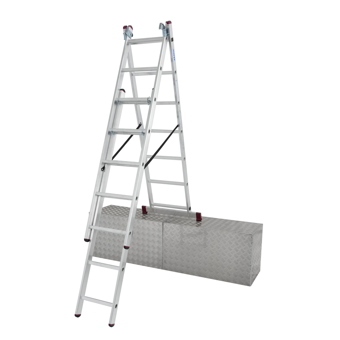 KRAUSE CORDA VielzweckLeiter Treppe 3x7 Spr.