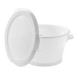 thumbnail of GILAC Couvercle plat pour conteneur rond HACCP 75 L et baquet 50 L - 75 L - Blanc G616421