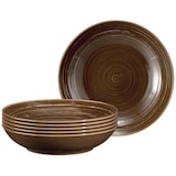 thumbnail of Seltmann Weiden Terra Suppenteller ø 21,2 cm erdbraun 6er Set