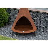 thumbnail of Westmann Stalen Terrashaard - Tuinhaard 160 cm - Cortenstaal