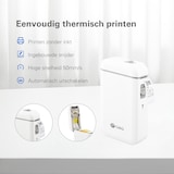thumbnail of G&G GG-D110 Bluetooth Mini labelprinter voor Android & Apple -thermisch printen - Draagbaar - Inktloos