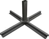 thumbnail of METRO Professional Gastro Dubbele Parasol, Aluminium / Polyester, 3 x 3 m, zwengelopeningsysteem, waterafstotend, rood / grijs