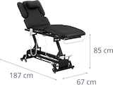 thumbnail of Helloshop26 - Professionelle elektrische Massageliege Massagebett Physiotherapie-Behandlungsliege 2 Motoren 200 kg schwarz