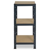 thumbnail of shelfplaza HOME 100x60x60 cm Schwerlastregal in anthrazit mit 3 Böden und 175 kg Traglast pro Boden