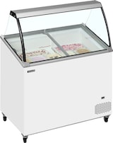 thumbnail of TEFCOLD Speiseeisvitrine IC301SCE+SO 264l Weiß