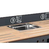 thumbnail of ROSSIGNOL Meuble de tri restaurant collectif avec dépose plateau RESTOTRI SIGNATURE