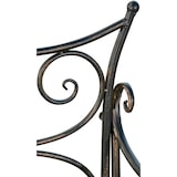 thumbnail of Banc de jardin au style antique Tara en fer forgé Bronze
