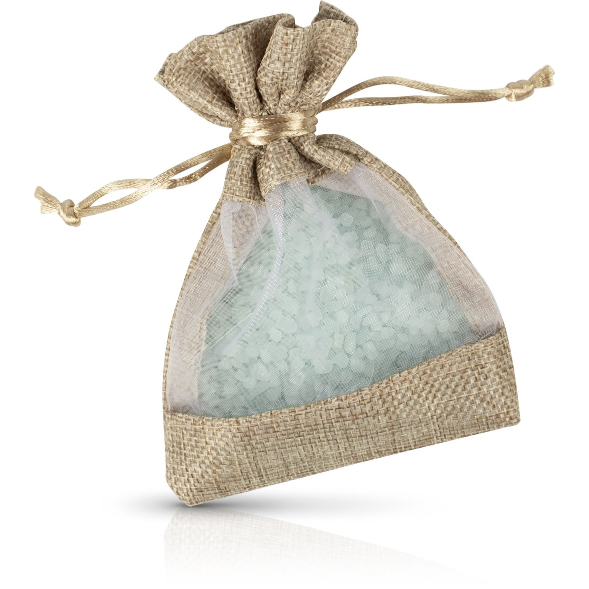 Saco de sais de banho 2 usos (verde) | 50 unidades