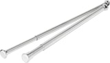 thumbnail of Duschvorhangstange 55-90 cm silber glänzend extra kurz Sondermaß