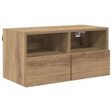 thumbnail of vidaXL TV-Wandregale 2 pcs Artisan-Eiche 60 x 30 x 30 cm Holzwerkstoff