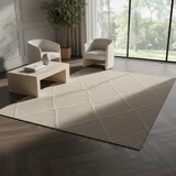 thumbnail of Teppich Outdoor Boho Wetterfest Waschbar Strapazierfähig Balkon Terrasse Küche OEKO-TEX Beige 80x150 cm – CORTINA von Kadima Design