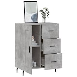 thumbnail of vidaXL Sideboard Betongrau 69,5x34x90 cm Holzwerkstoff