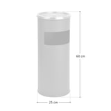 thumbnail of SVITA 30L Standaschenbecher Eimer Aschenbecher Mülleimer Ascher 60x25cm Schwarz