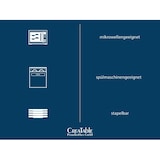 thumbnail of CreaTable Nordic Festive Weiss Tellerset 18-tlg Steinzeug