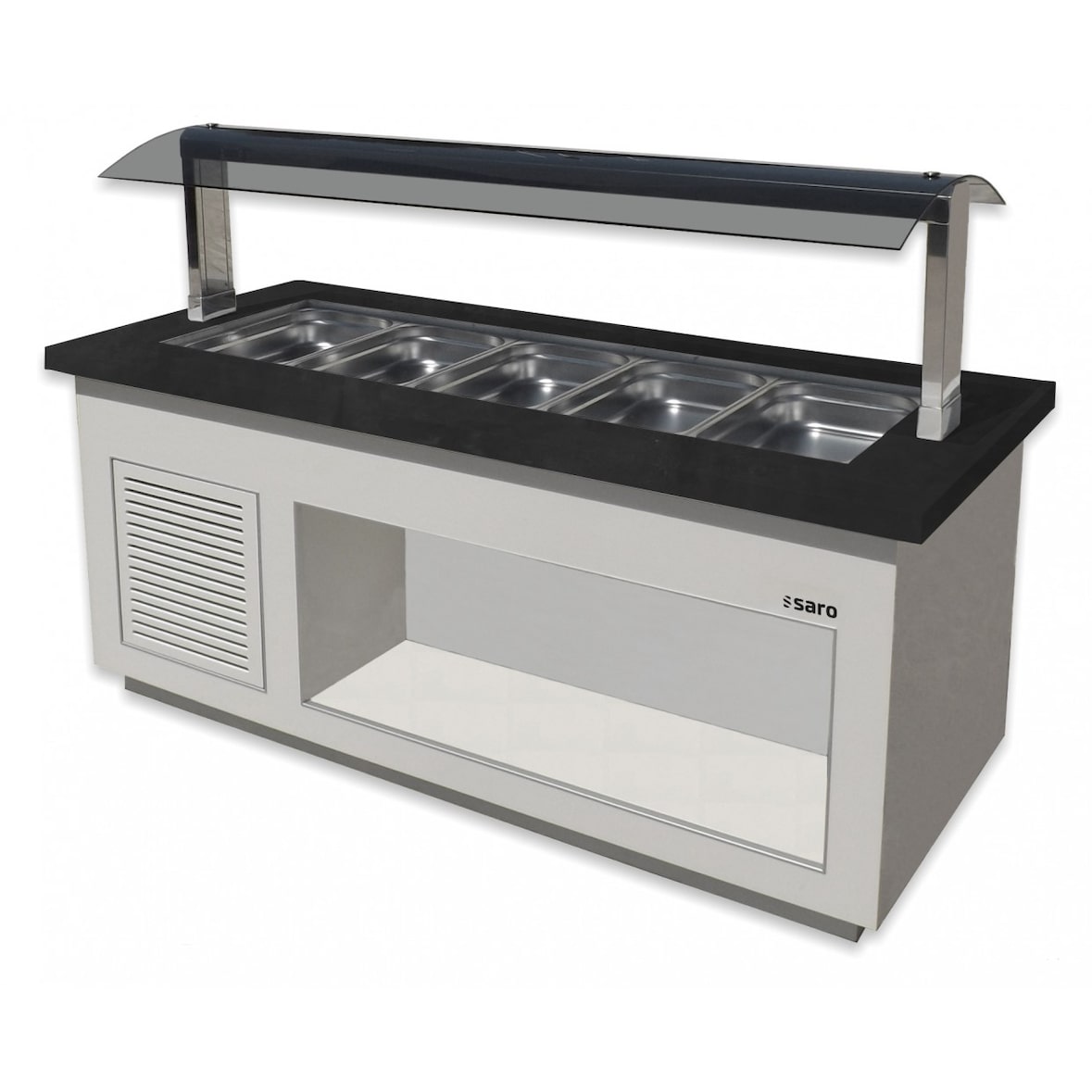 Saro Salatbar für 4x 1/1 GN, Modell PREMIUM LINE SB-K17