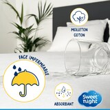 thumbnail of Sweetnight - Protège matelas | Alèse Imperméable et Anti Acariens | Molleton 100% coton | Silencieux et Respirant