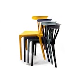 thumbnail of Sedia impilabile Windson giallo ocra 50904 4 pezzi