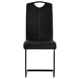 thumbnail of vidaXL Eetkamerstoelen 2 st kunstleer zwart