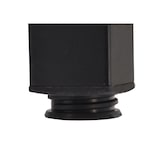 thumbnail of METRO PROFESSIONAL Tavolo da bistrot Lynx, alluminio/legno di eucalipto, 90 x 90 cm, quadrato, nero