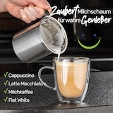 thumbnail of Manueller Edelstahl Milchaufschäumer: Perfekter Schaumgenuss